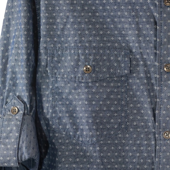 Rock & Republic Mens Button Casual Button Up Shirt Size L - Picture 2 of 6